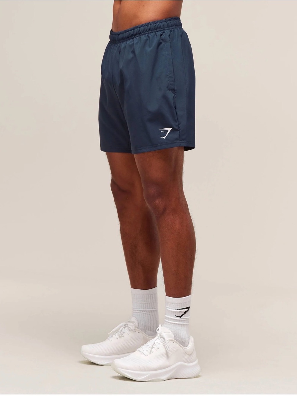Gymshark Men's Athletic Shorts - Navy Blue